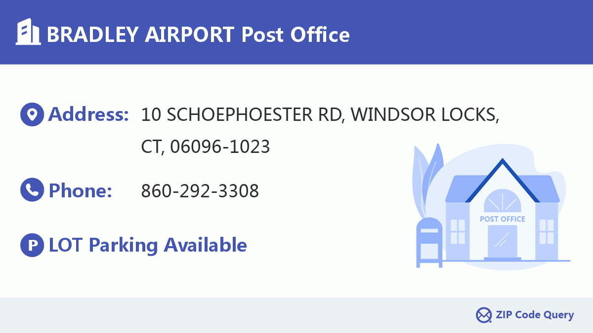 Post Office:BRADLEY AIRPORT