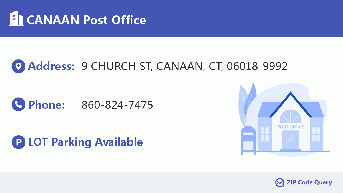 Post Office:CANAAN