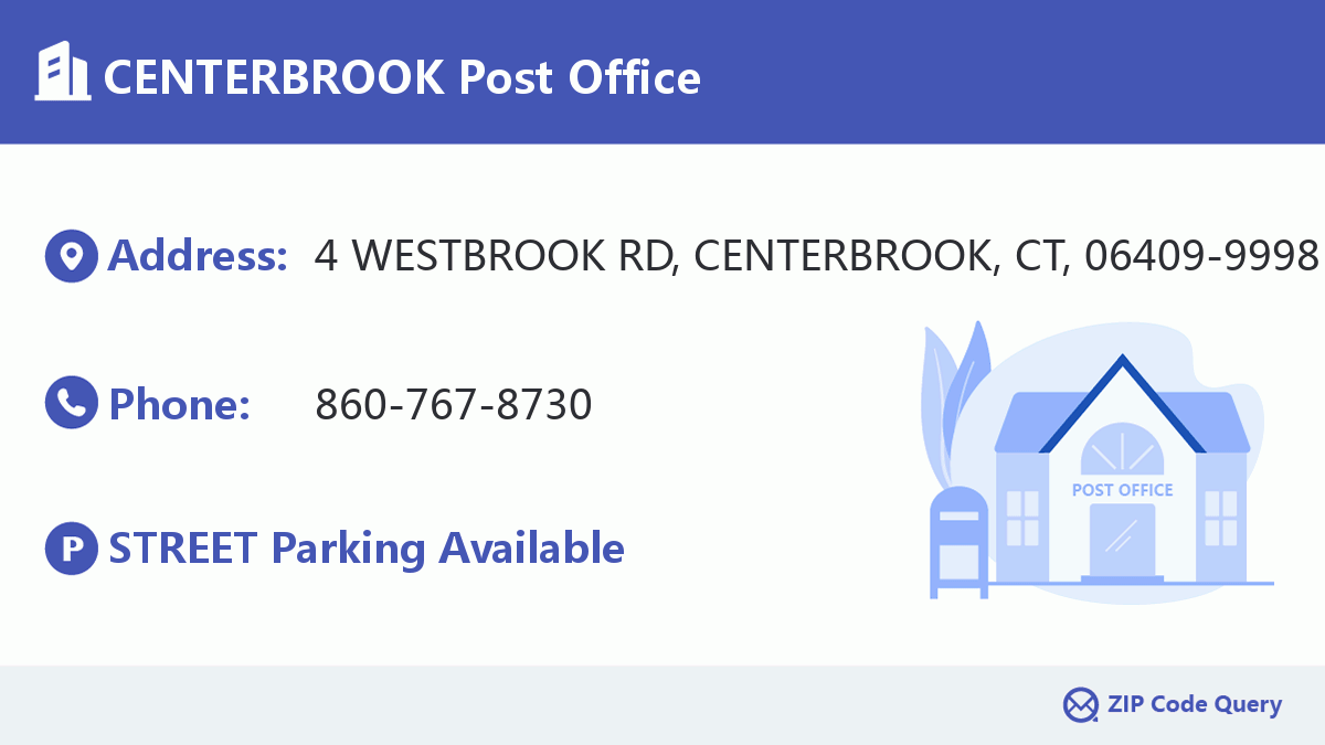 Post Office:CENTERBROOK