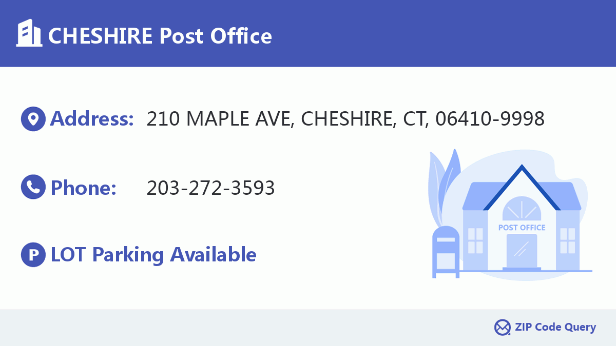 Post Office:CHESHIRE