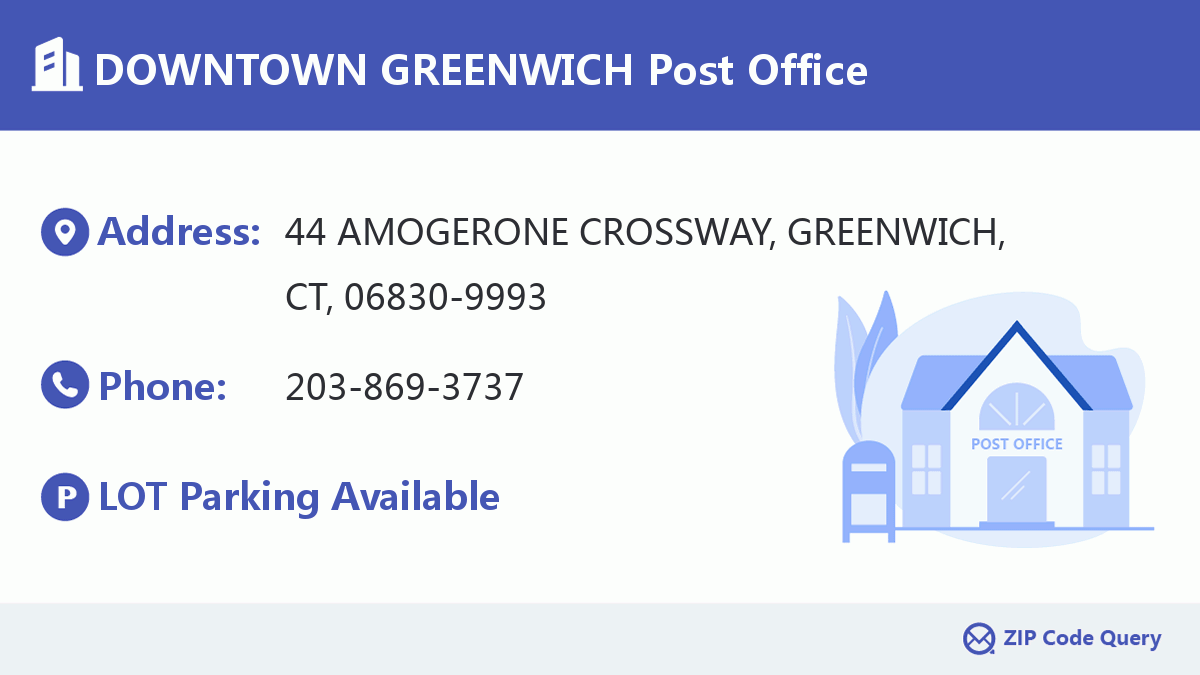 Post Office:DOWNTOWN GREENWICH