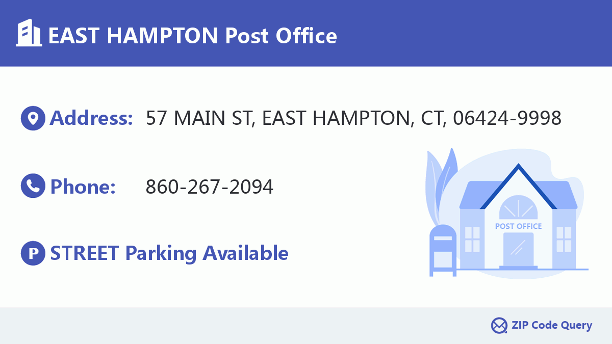 Post Office:EAST HAMPTON