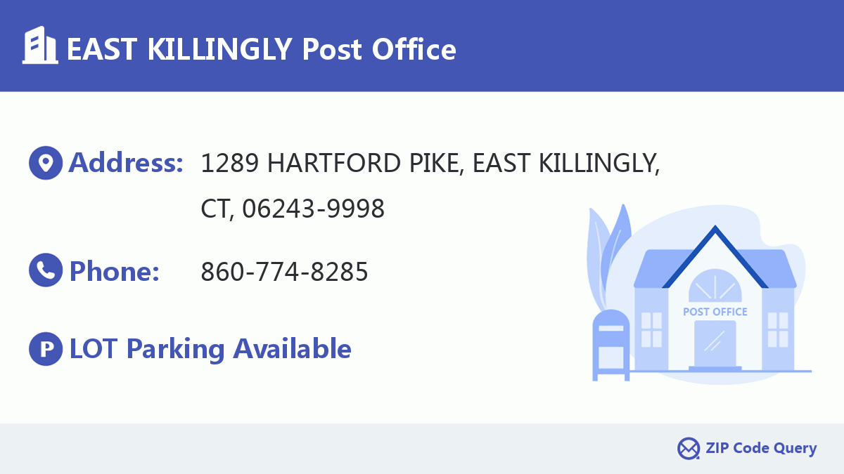 Post Office:EAST KILLINGLY