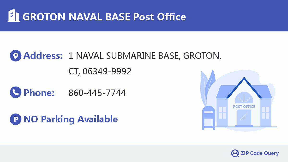 Post Office:GROTON NAVAL BASE