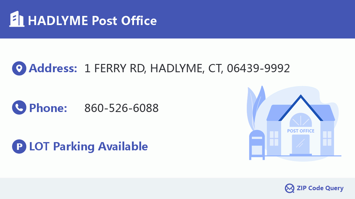 Post Office:HADLYME