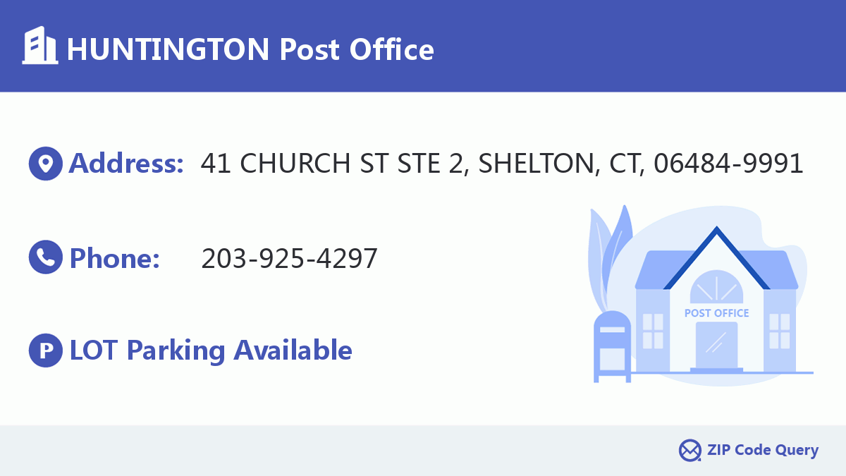 Post Office:HUNTINGTON