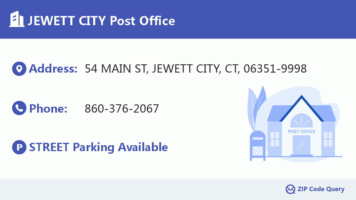 Post Office:JEWETT CITY