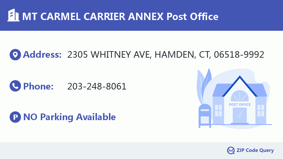 Post Office:MT CARMEL CARRIER ANNEX