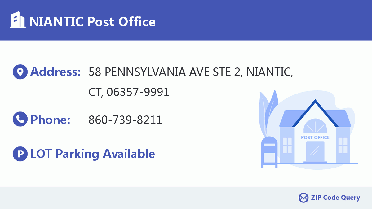 Post Office:NIANTIC