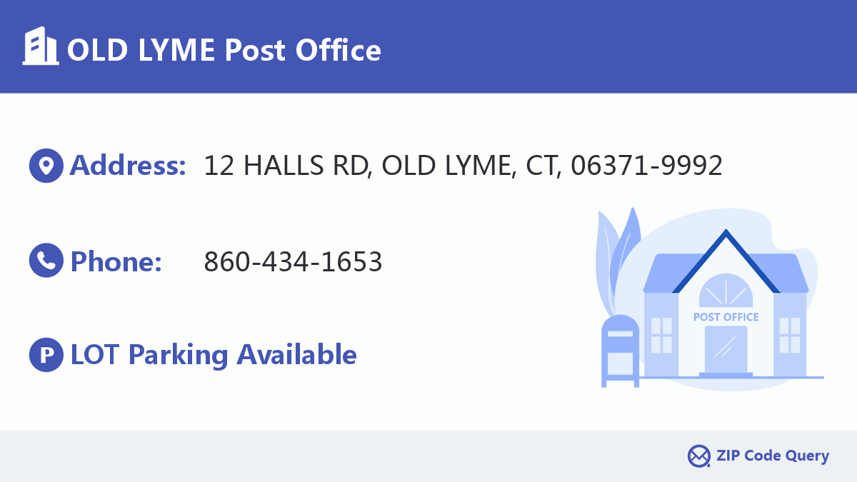 Post Office:OLD LYME