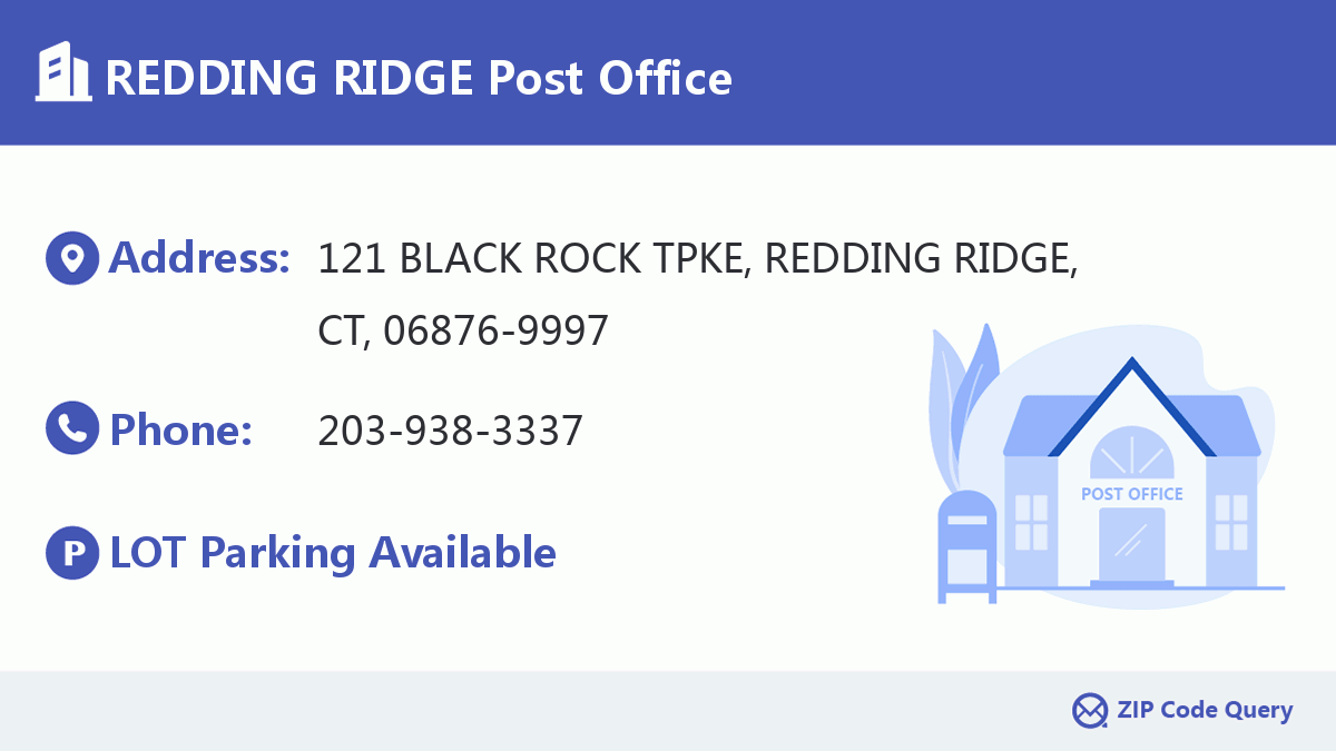 Post Office:REDDING RIDGE