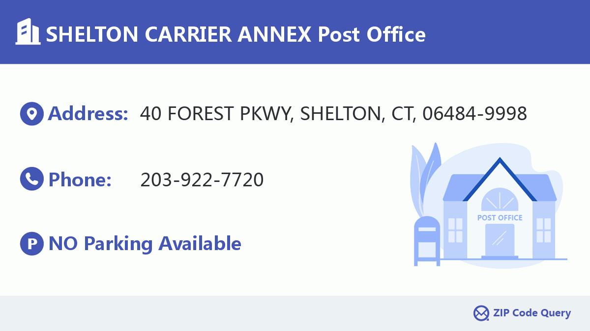 Post Office:SHELTON CARRIER ANNEX