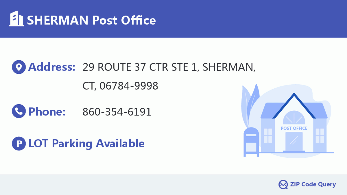 Post Office:SHERMAN