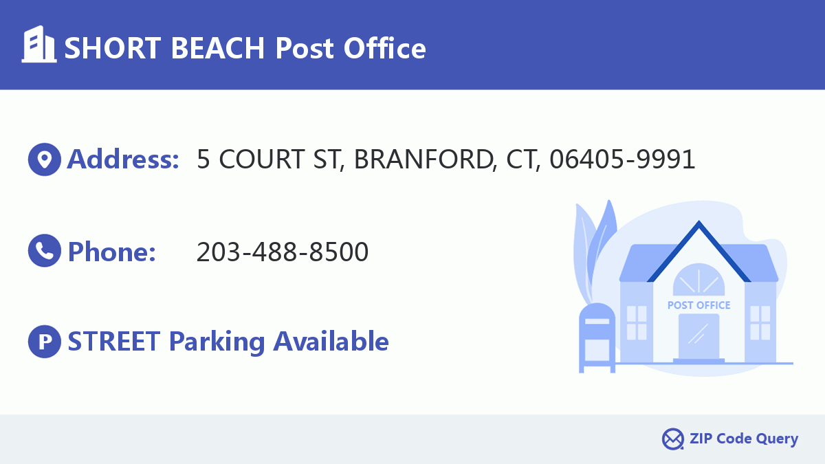 Post Office:SHORT BEACH