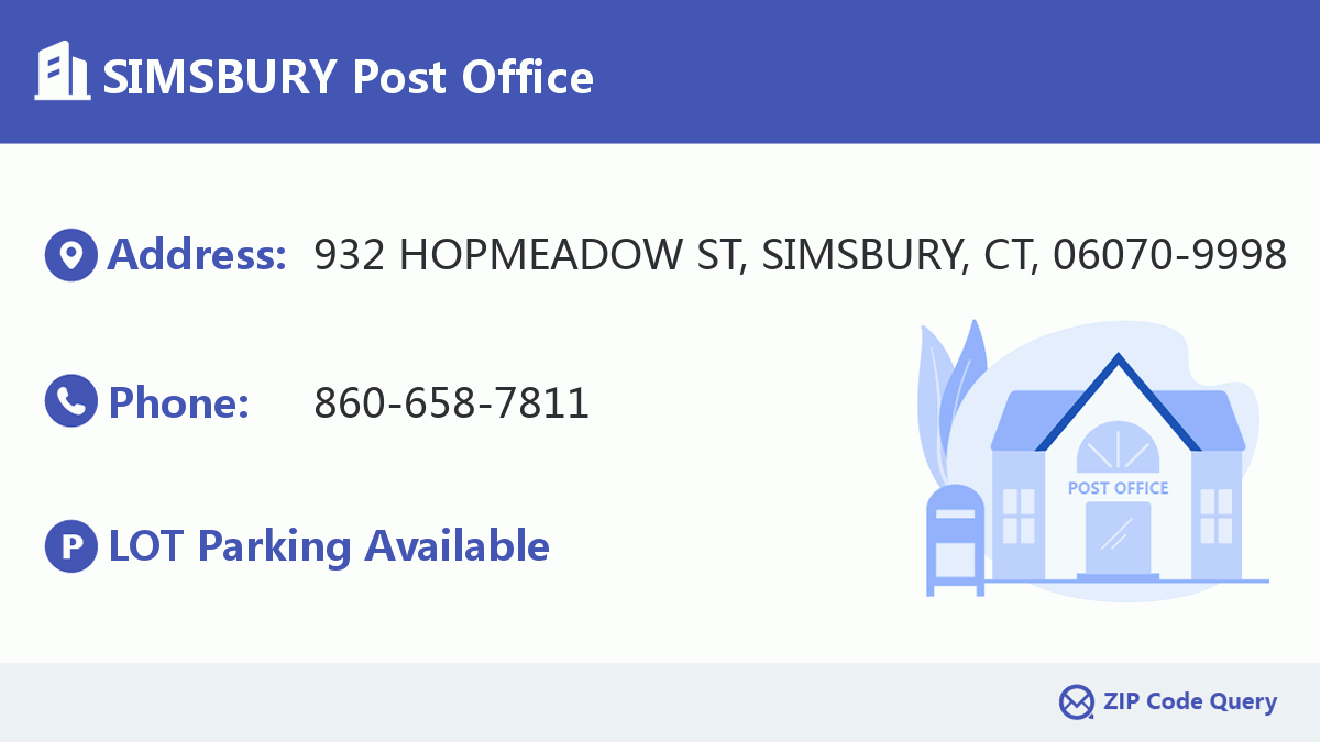 Post Office:SIMSBURY