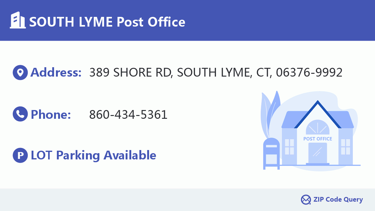 Post Office:SOUTH LYME