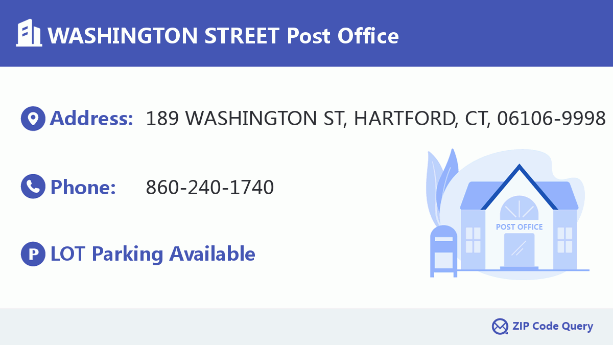 Post Office:WASHINGTON STREET