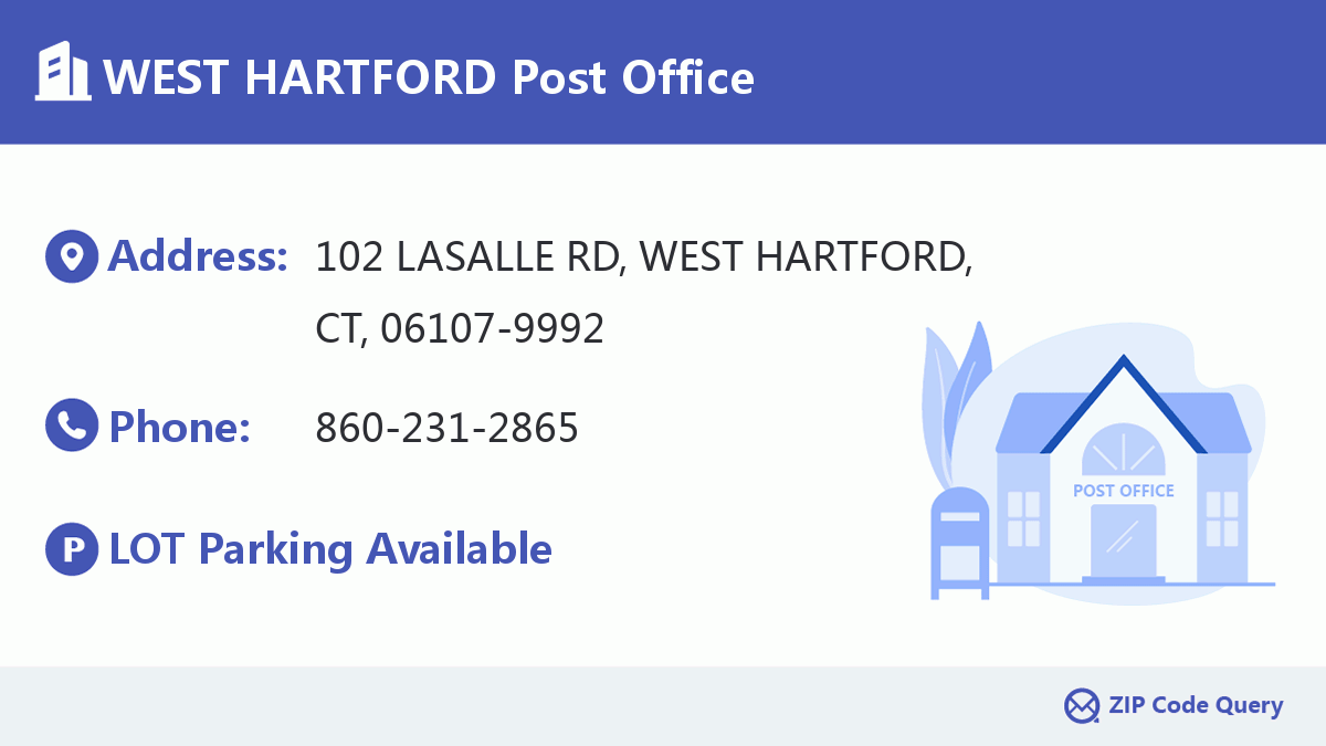 Post Office:WEST HARTFORD