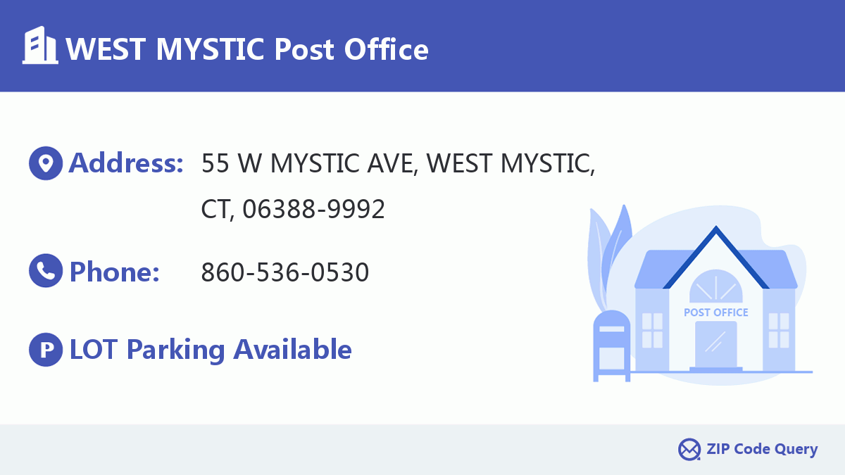 Post Office:WEST MYSTIC