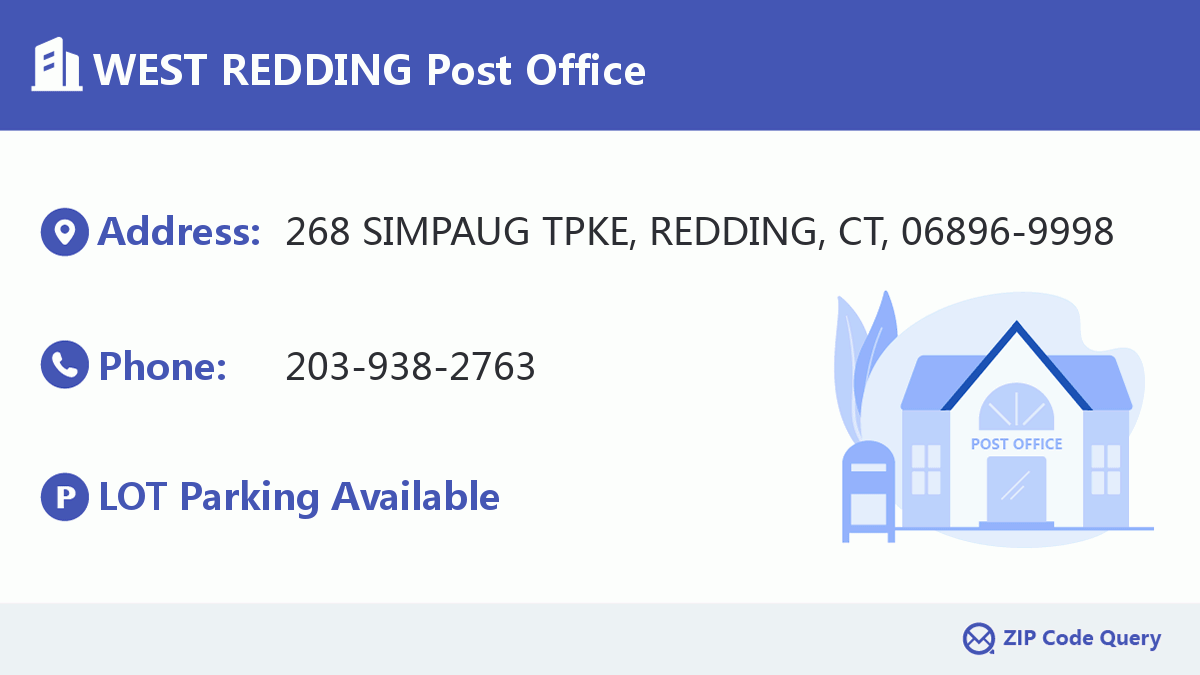 Post Office:WEST REDDING